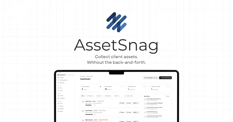 AssetSnag screenshot 2