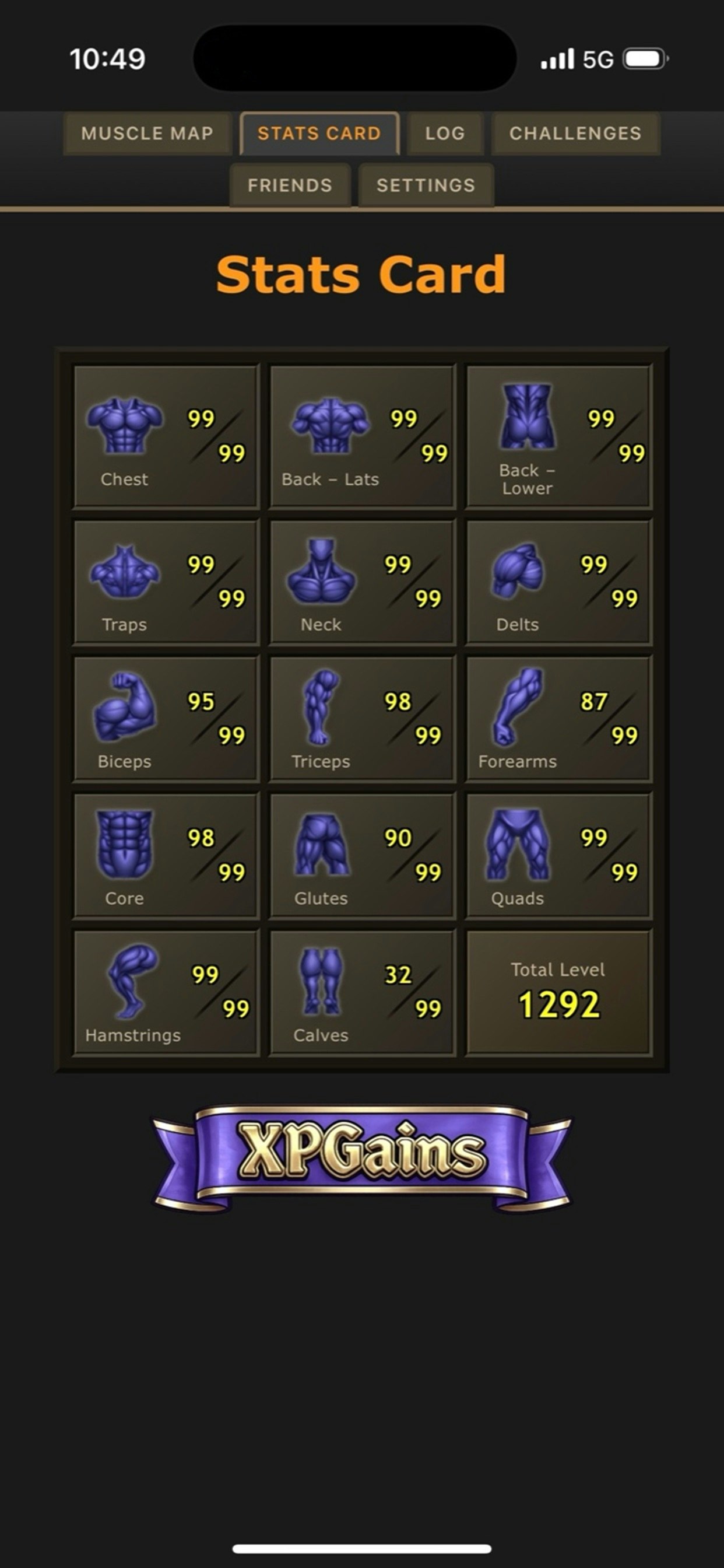 XPGains - Gym Tracker gallery image