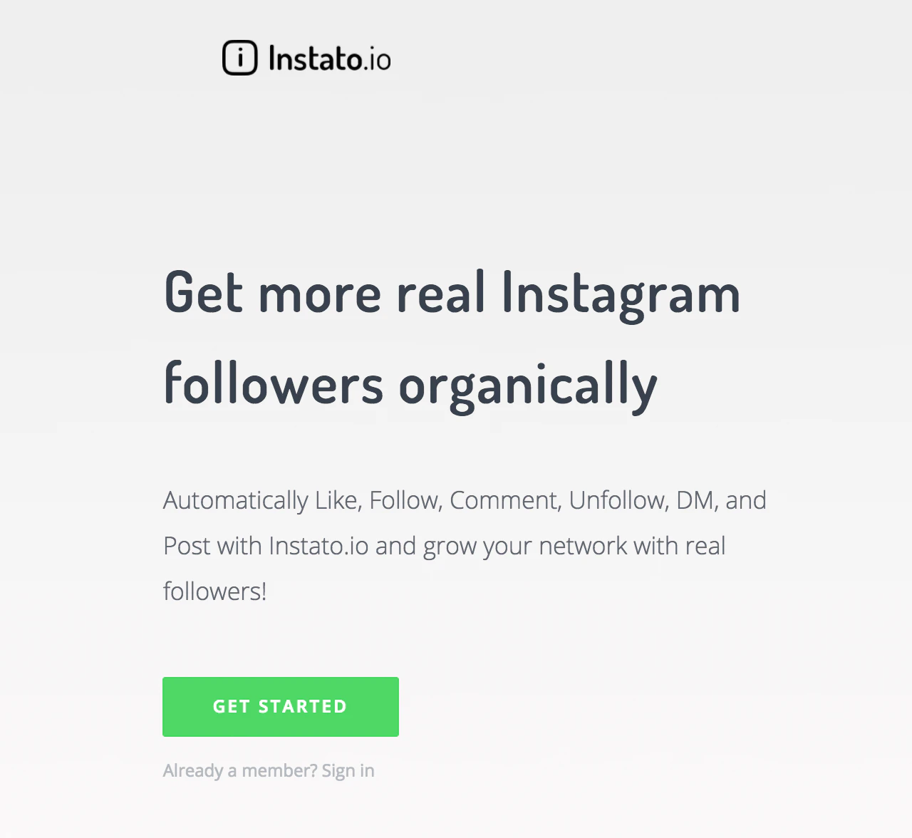 Instato.io - Instagram Management and Automation Tool