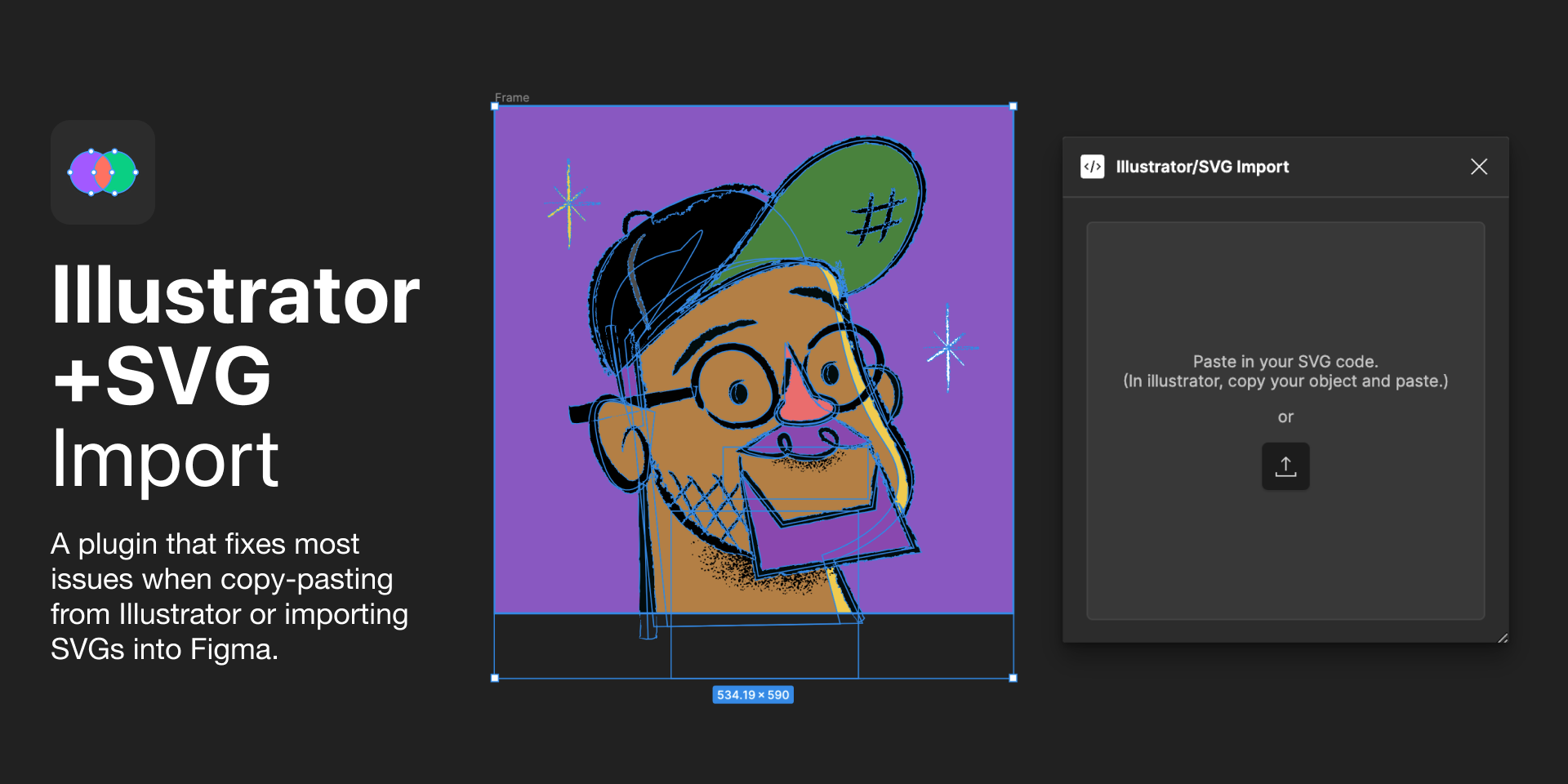 Media Plugin nhập khẩu SVG Illustrator cho Figma - Nhập các tệp Illustrator và SVG của bạn vào Figma 1