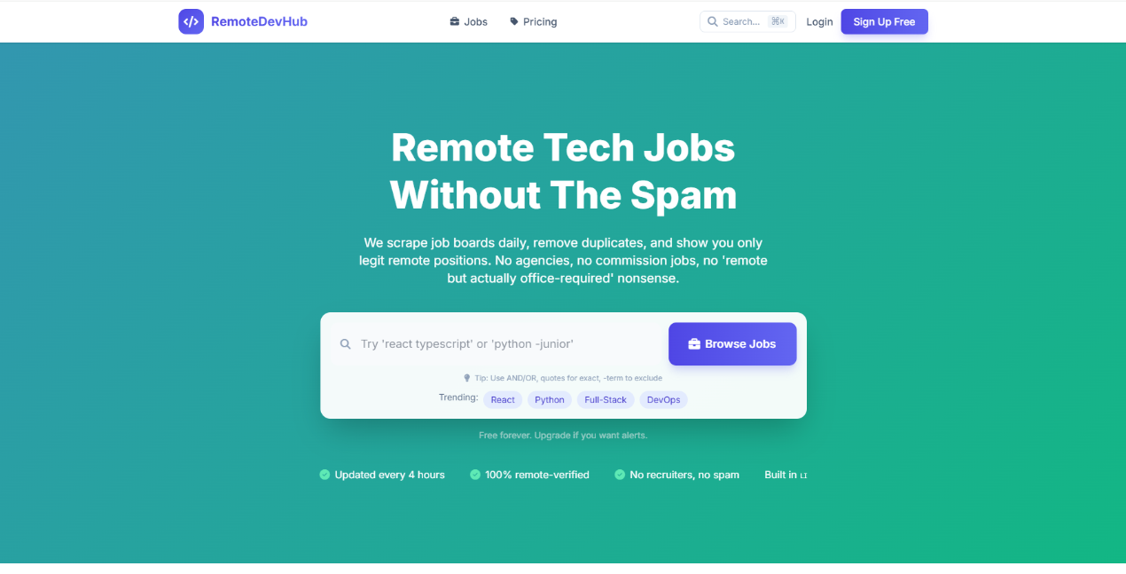 RemoteDevHub gallery image