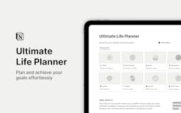 Notion Ultimate Life Planner media 2