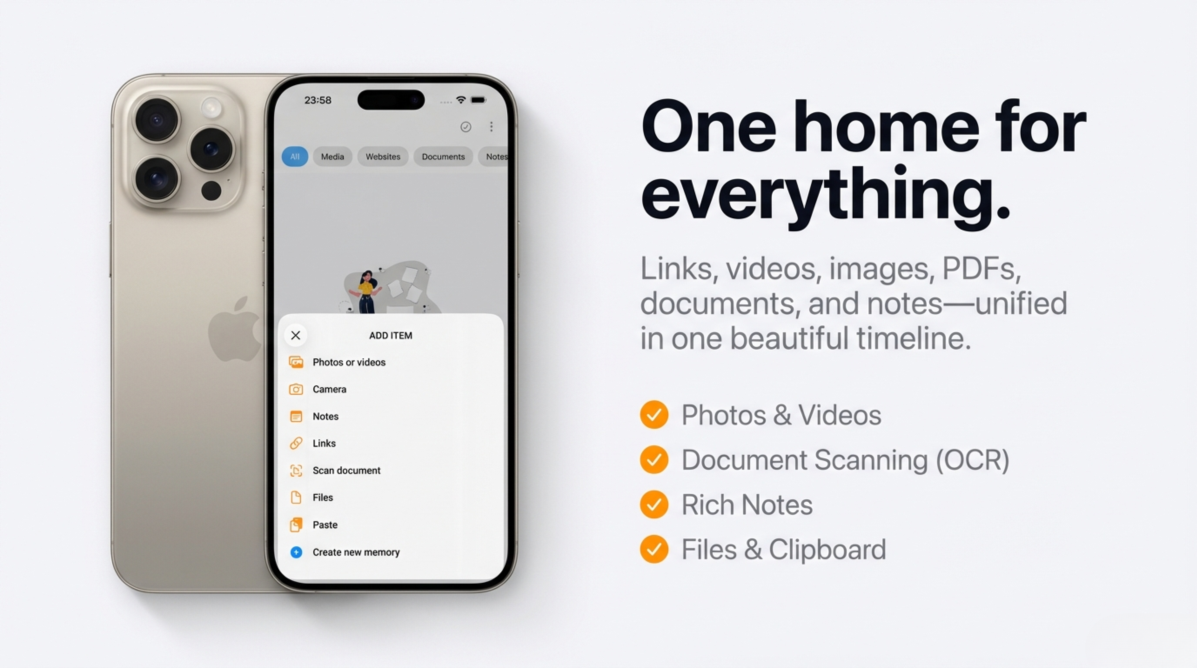 Thinglo — Save anything, lose nothing - Screenshot 3 showing product features and functionality