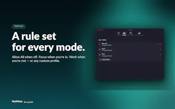 NetMute: Block Tracker for Mac gallery image