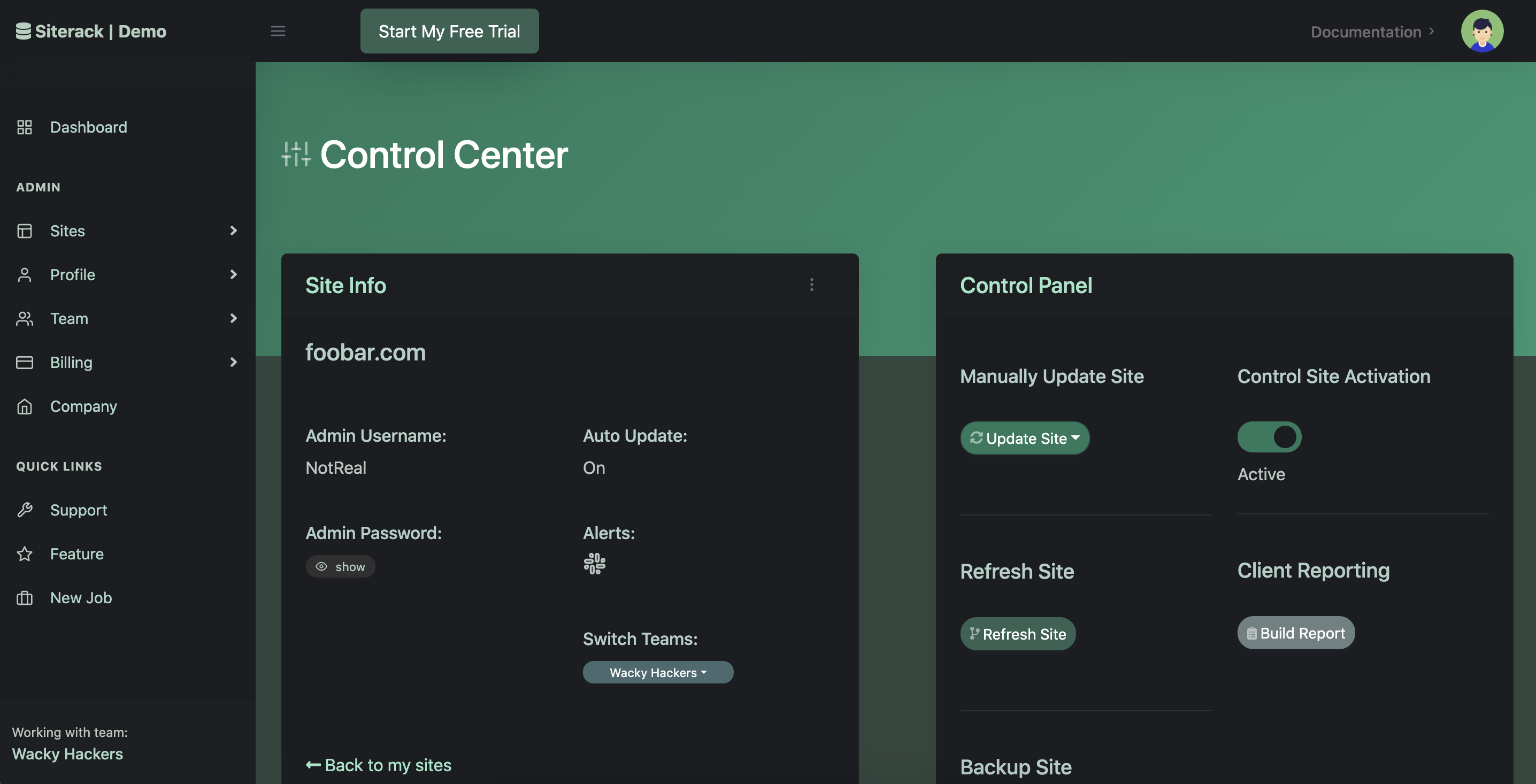 Siterack gallery image
