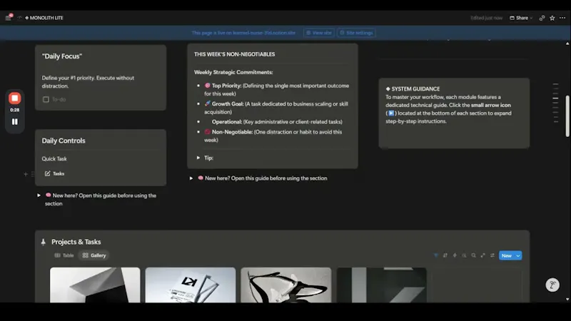 Monolith Lite screenshot 1 (video preview)