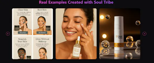 Soul Tribe AI Ad Generator gallery image