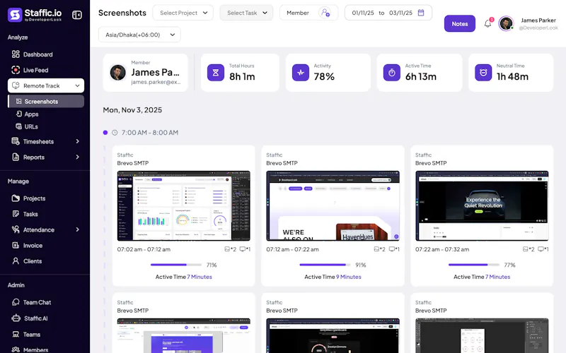 Staffic screenshot 3
