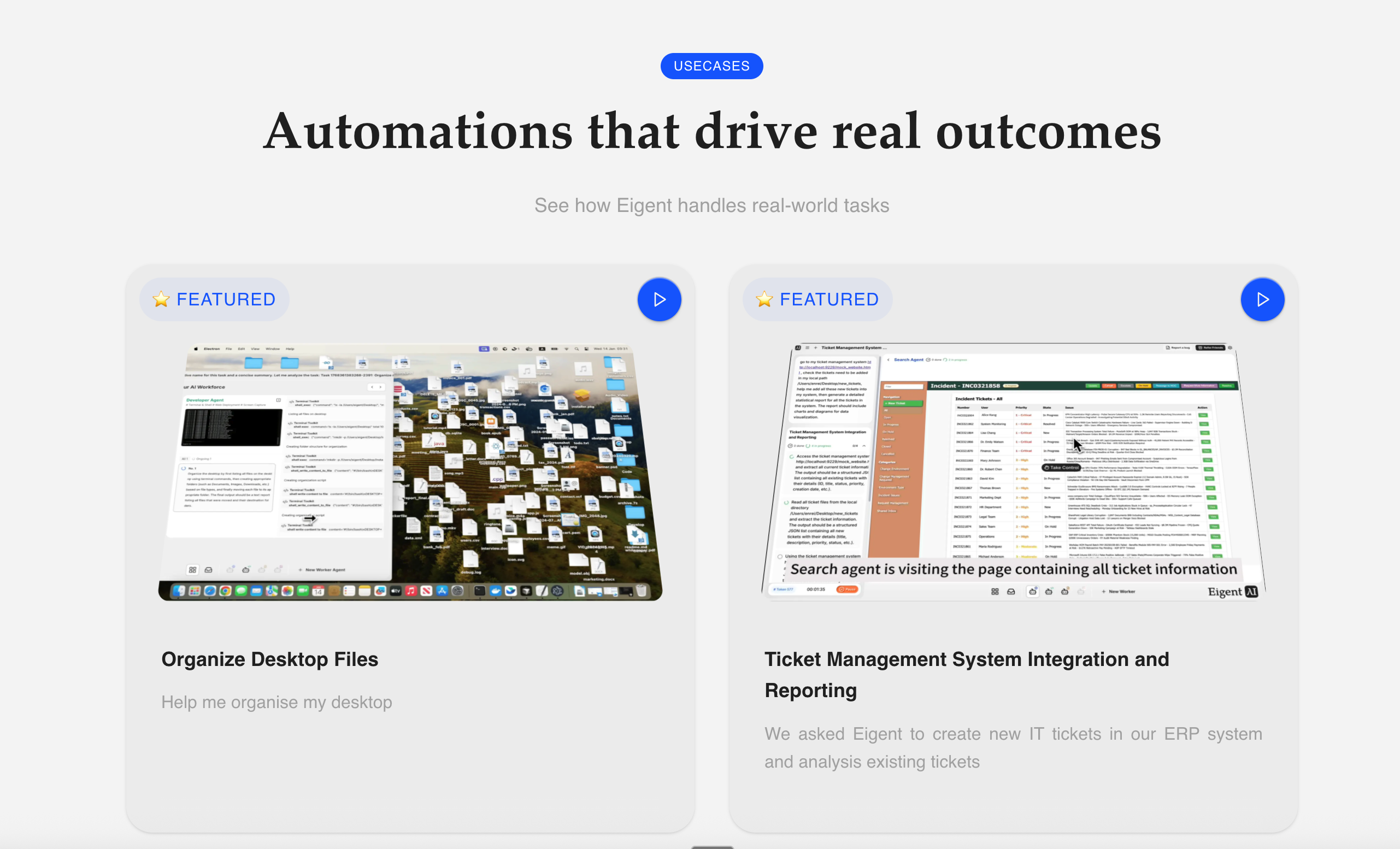 Eigent: Open Source Cowork on Desktop gallery image