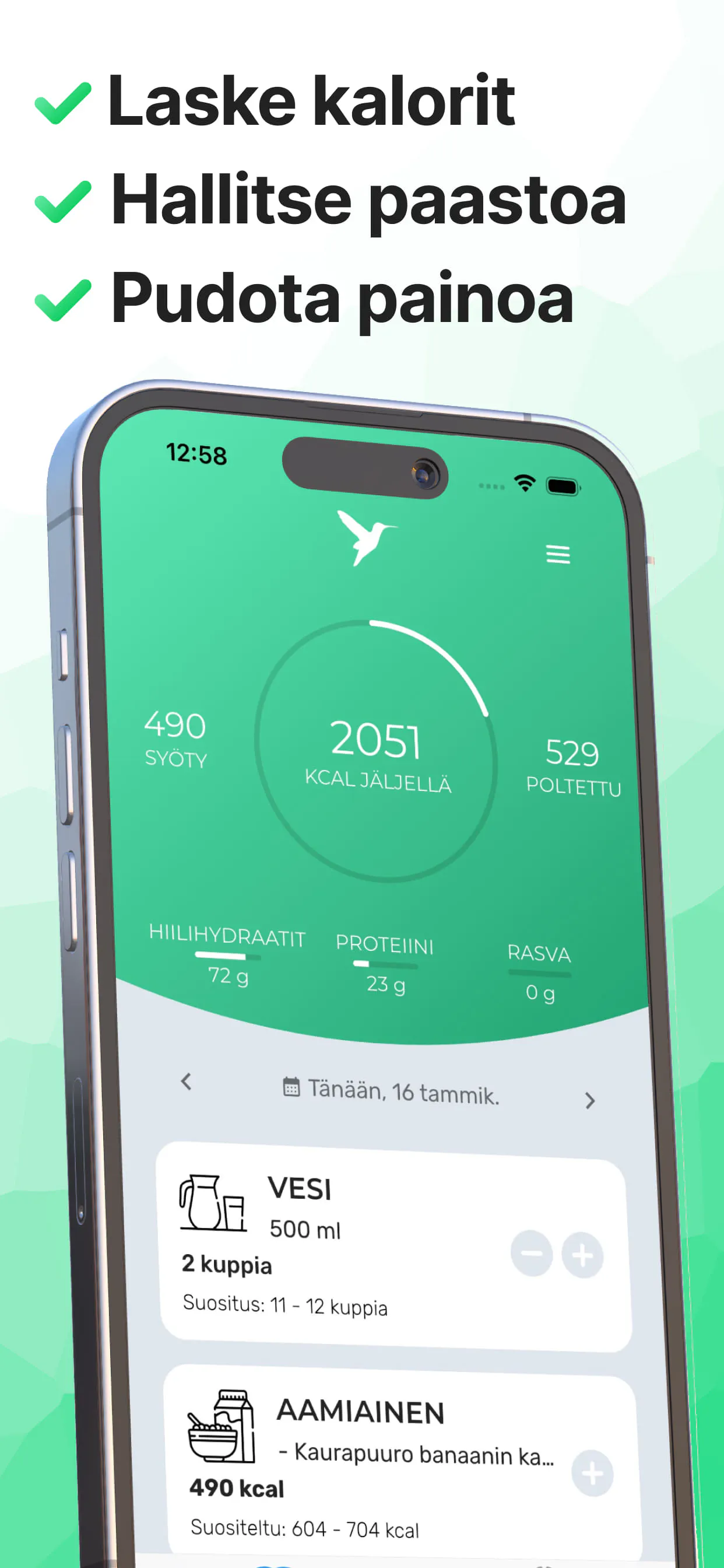 Kalorilaskuri - KaloriApp Suomi gallery image