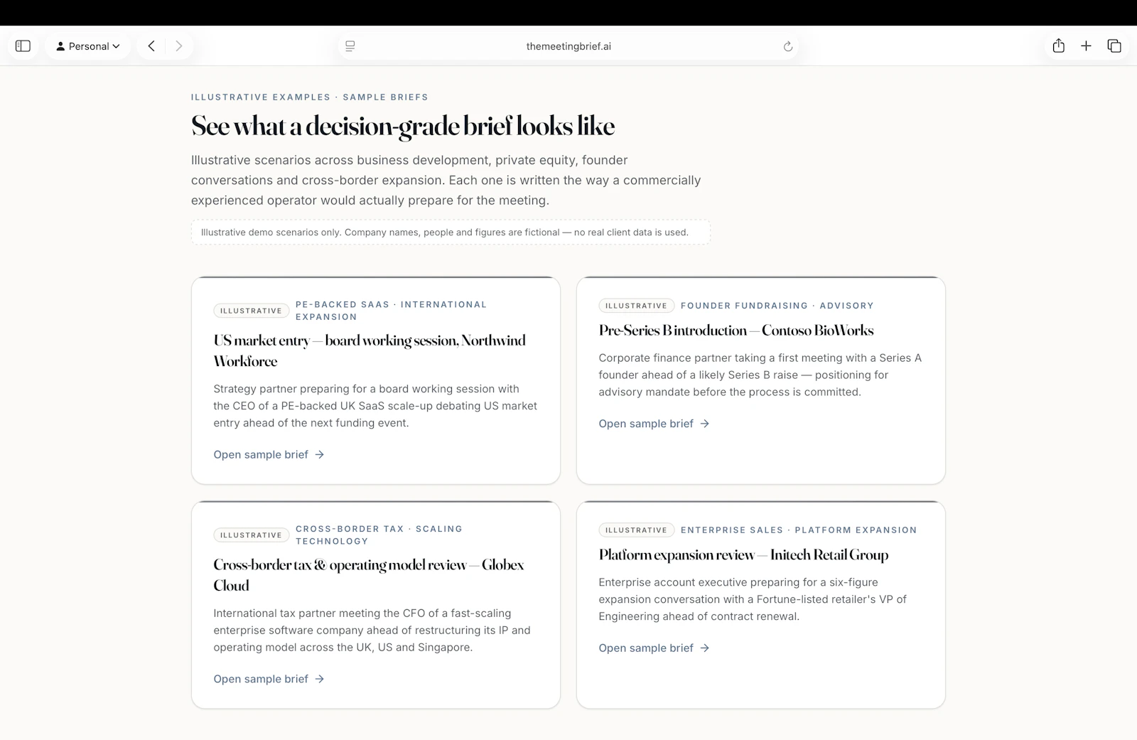 MeetingBrief - Smarter meeting prep screenshot 5