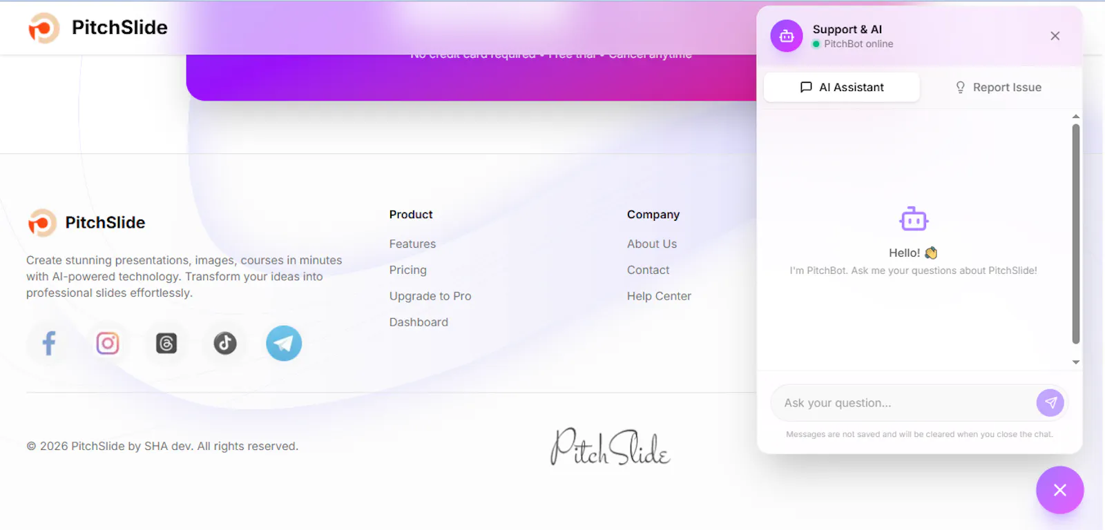 PitchSlide screenshot 2