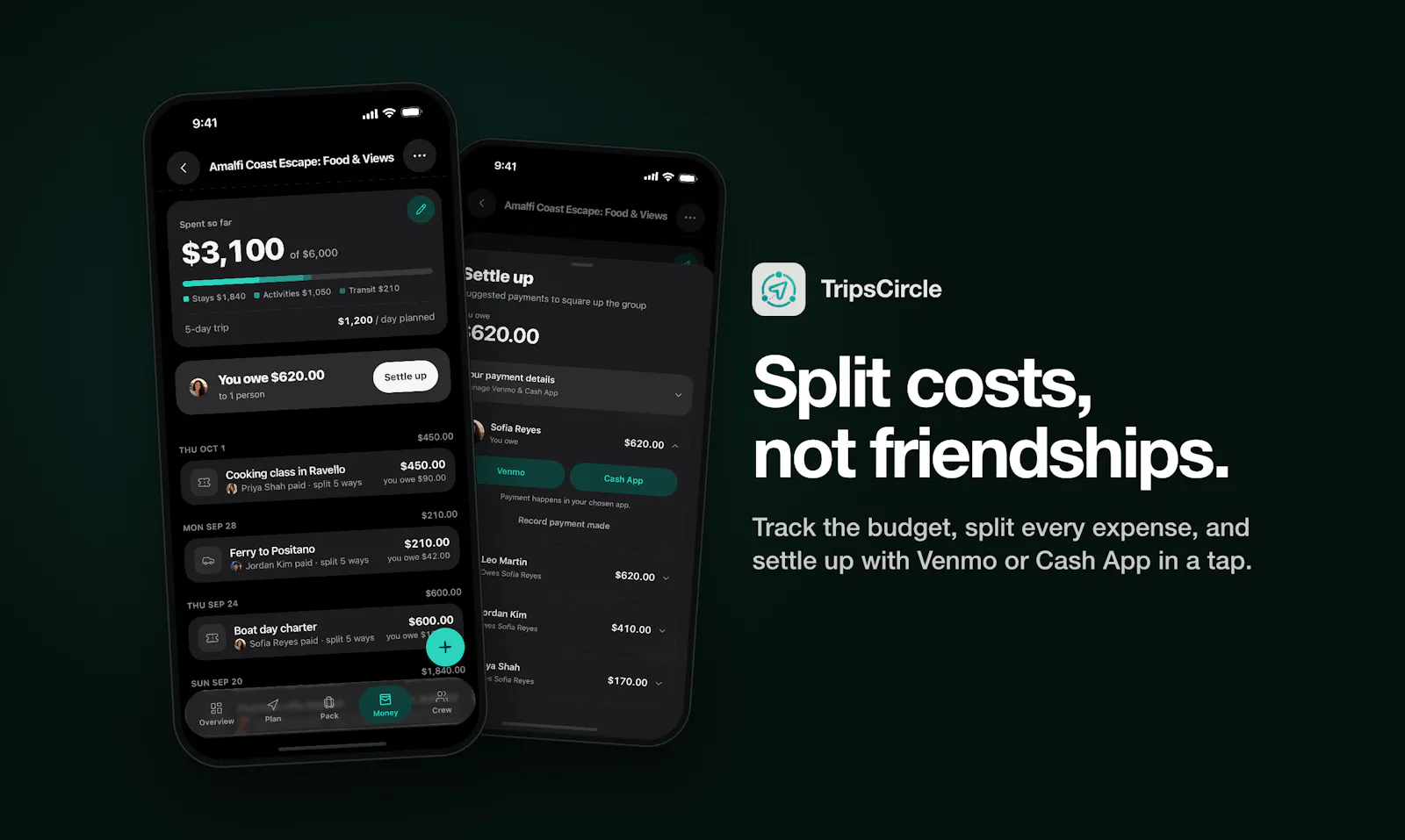 TripsCircle screenshot 1