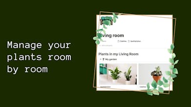 Notion Plant Manager gallery image