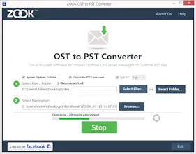 ZOOK OST to PST Converter gallery image