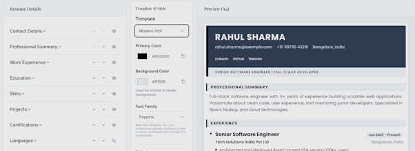 Job CV Maker gallery image