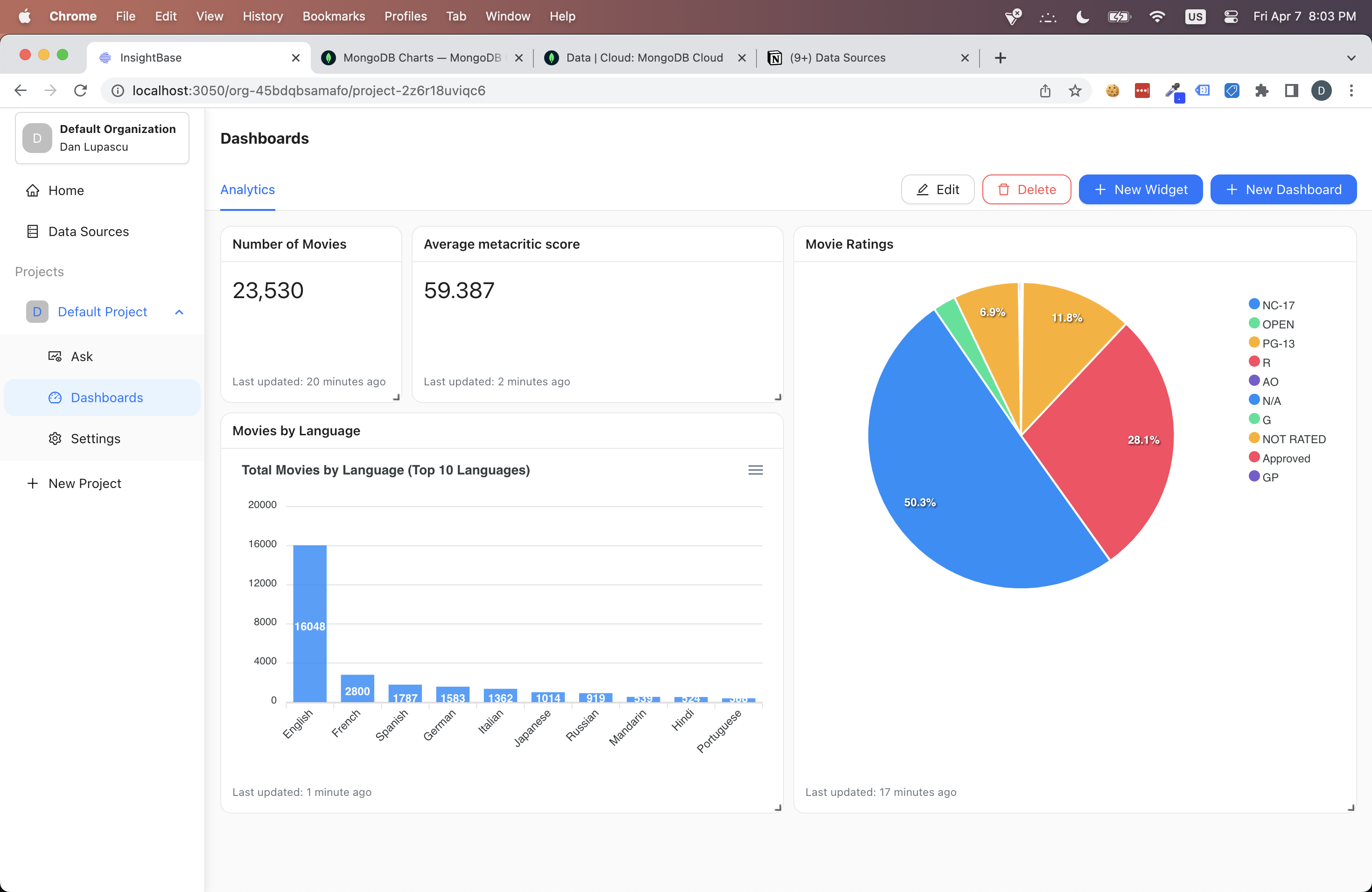 InsightBaseai - 데이터베이스와 대화하고 질문을하여 분석을 구축하십시오 미디어 3