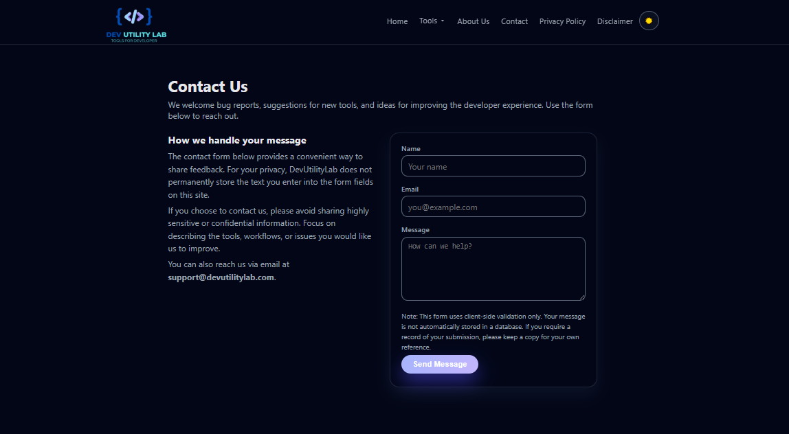 DevUtilityLab gallery image