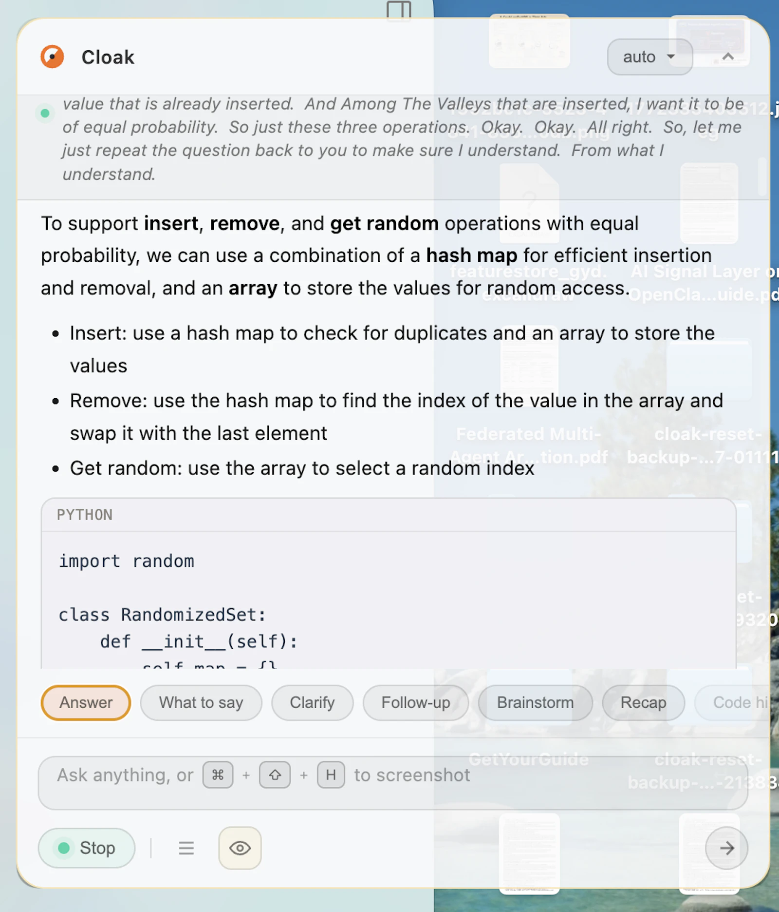 Cloak screenshot 3