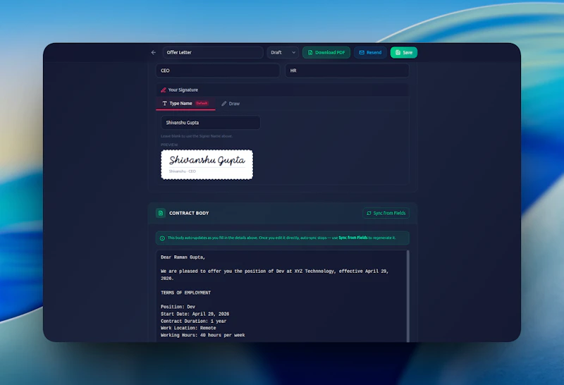Simple Attende screenshot 5