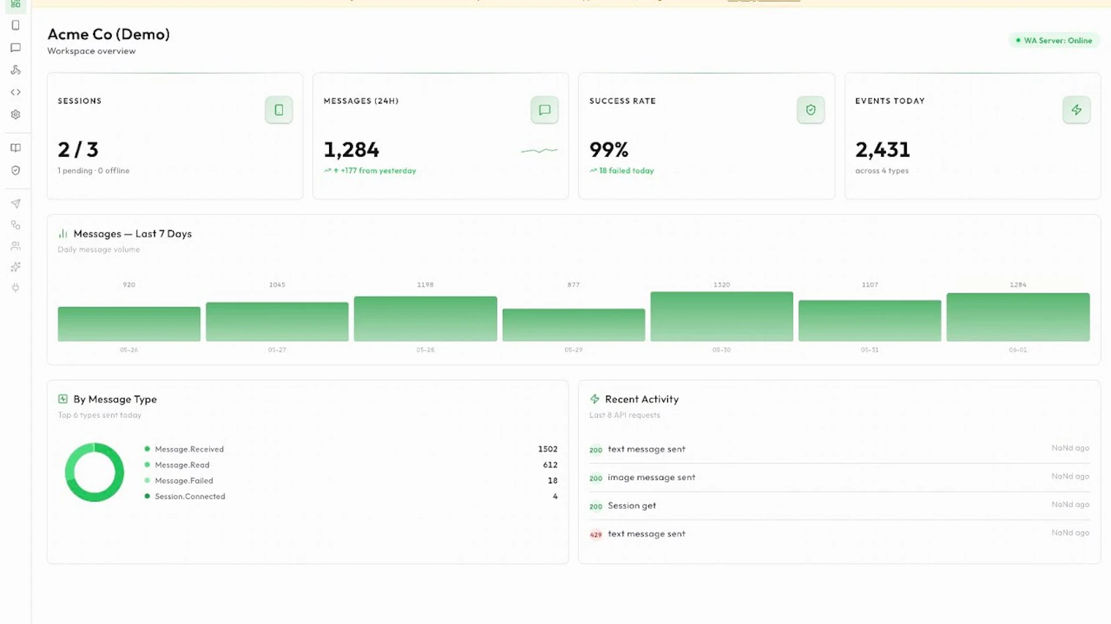 WaSphere screenshot 1 (video preview)