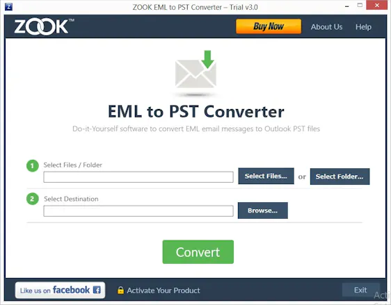 ZOOK EML to PST Converter gallery image