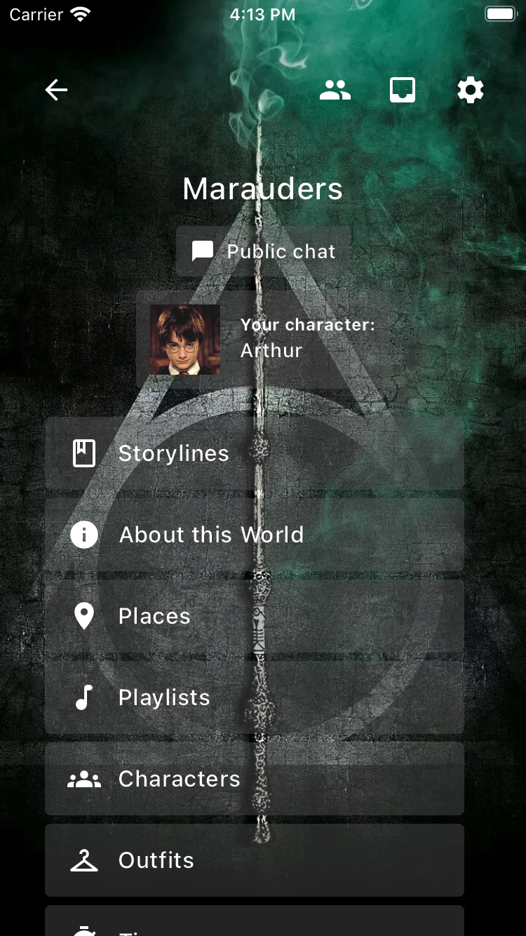 ReWorld - app for writers media 1