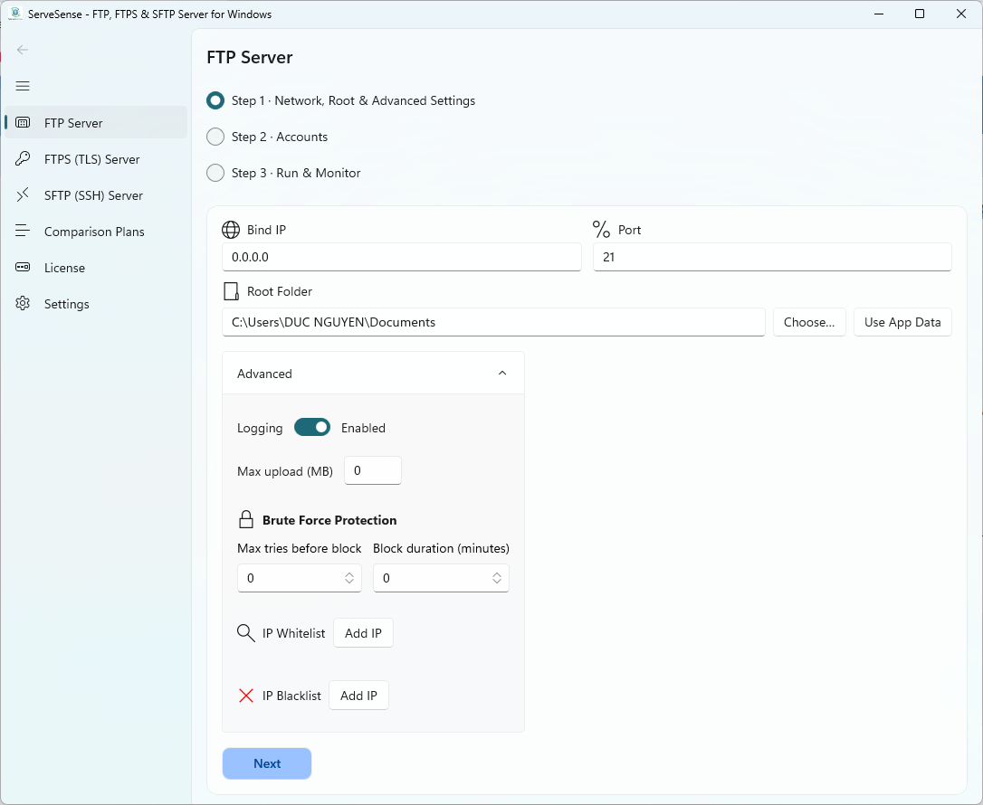 ServeSense gallery image