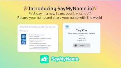 SayMyName gallery image