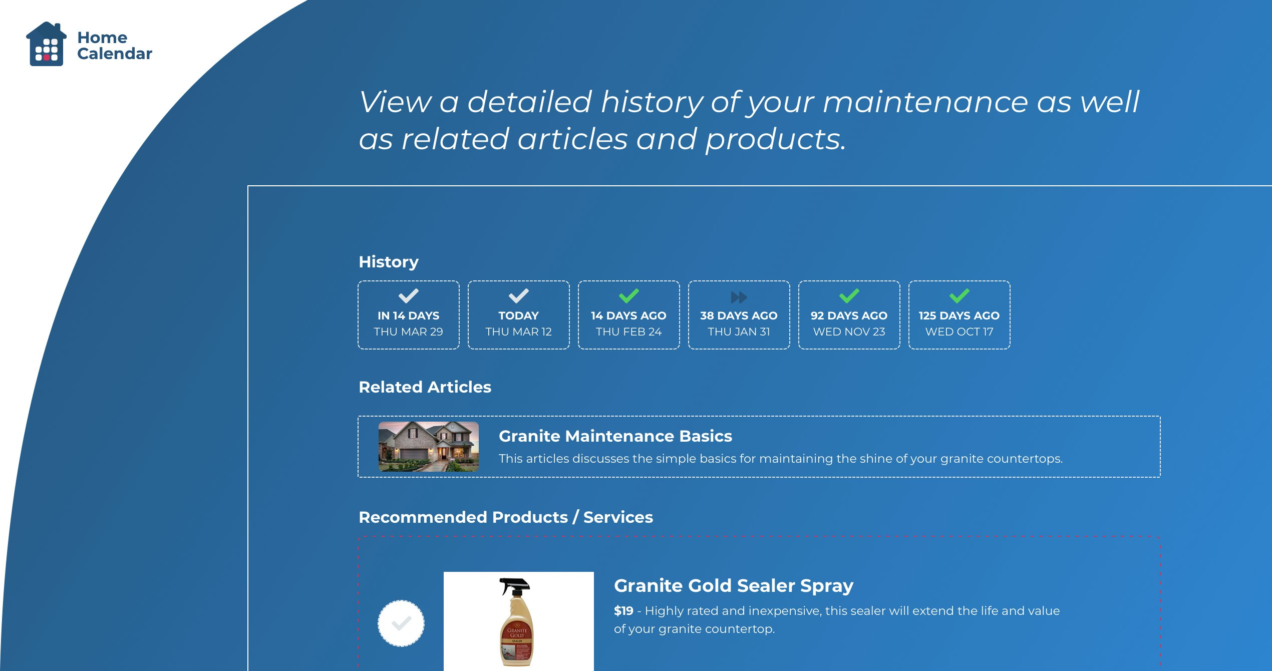 Home Calendar gallery image