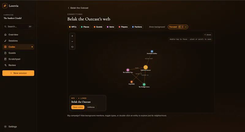 Lorevia screenshot 6