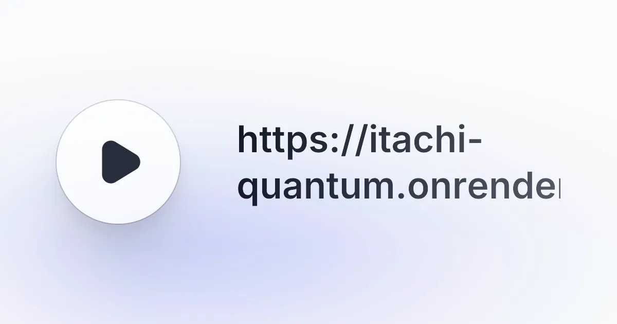 Itachi Quantum Studio gallery image