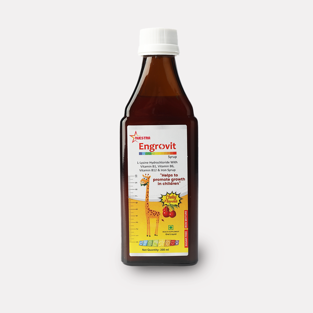 Engrovit Height Growth Syrup for kids media 2