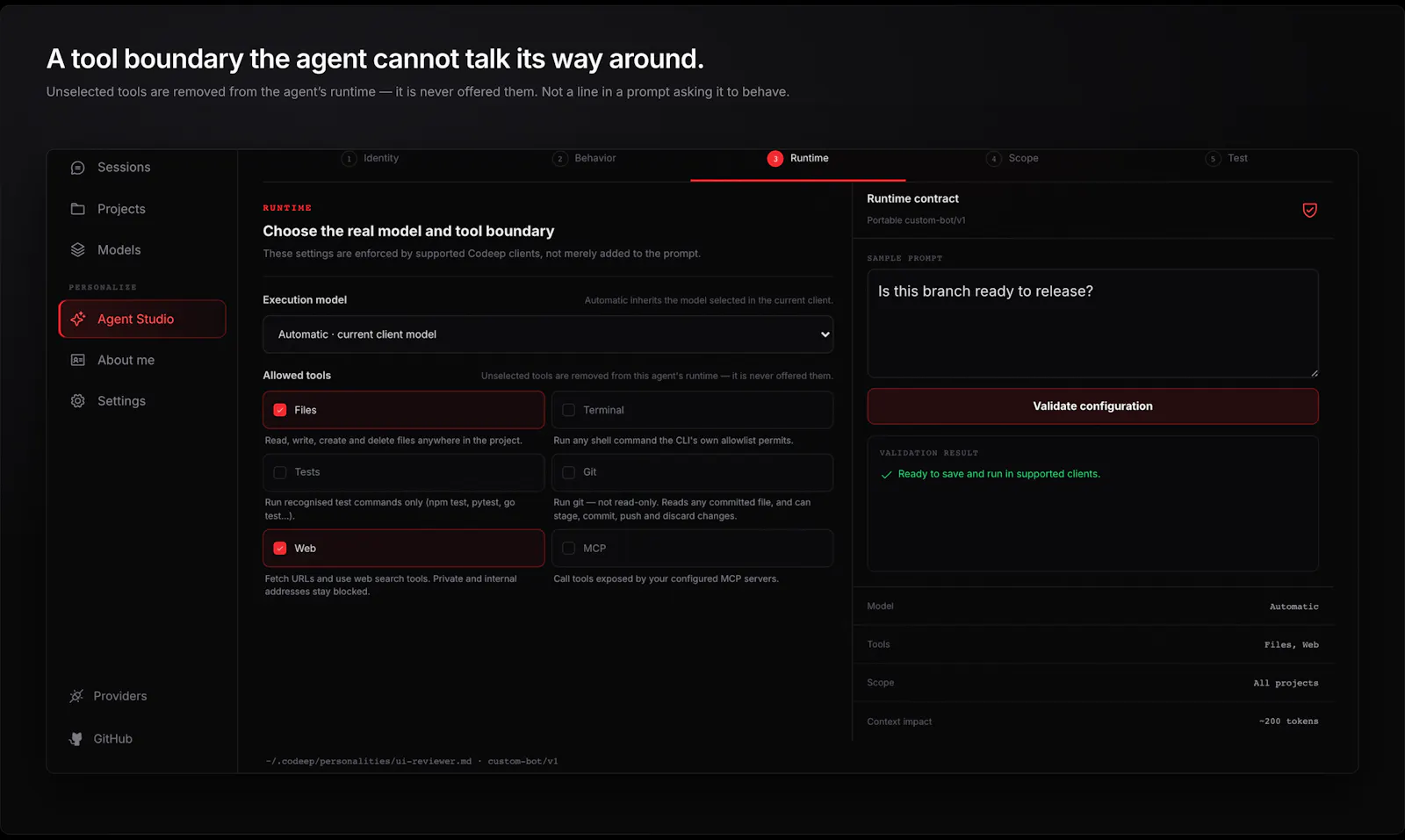 Codeep 3.0 screenshot 2
