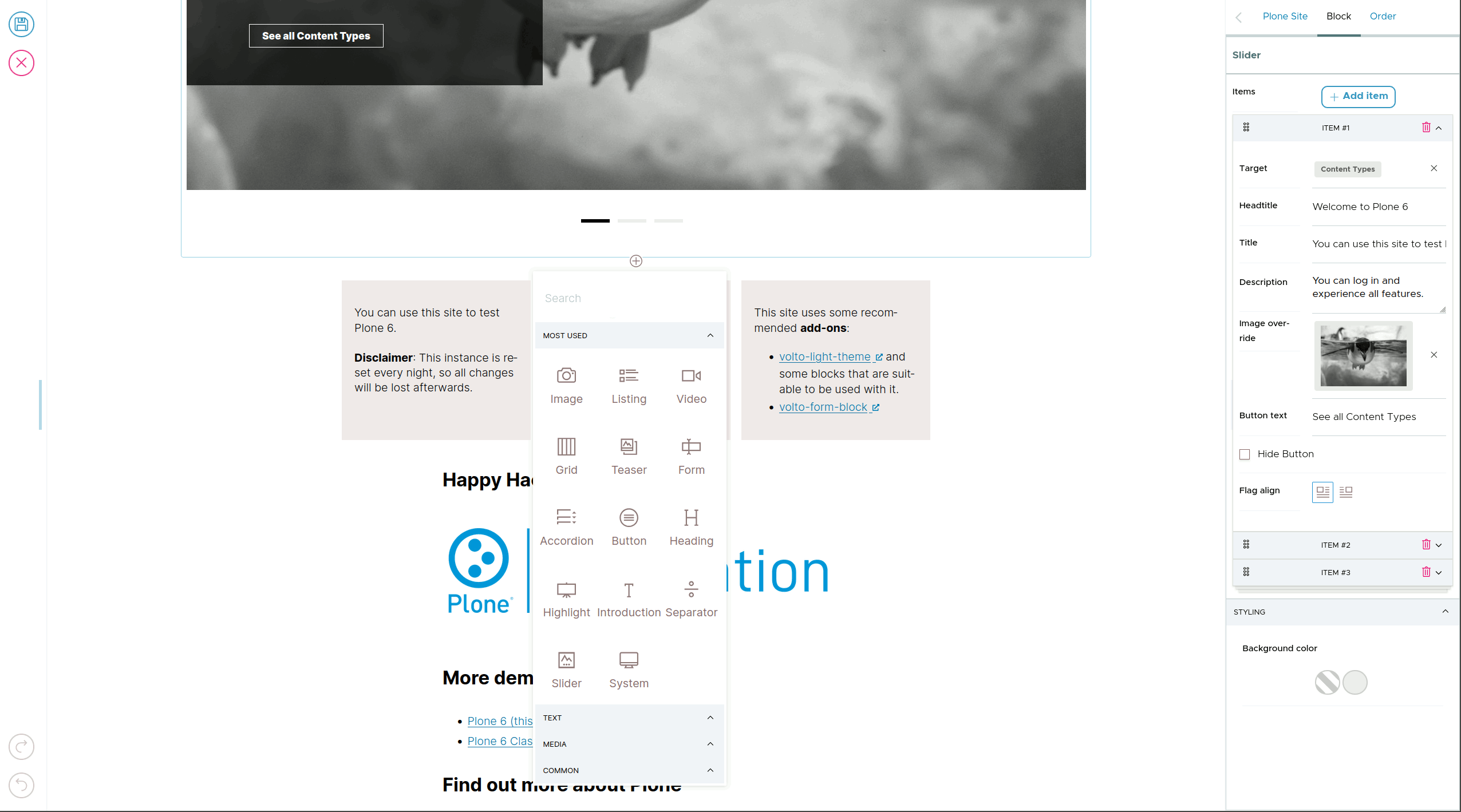 Media Plone CMS 1