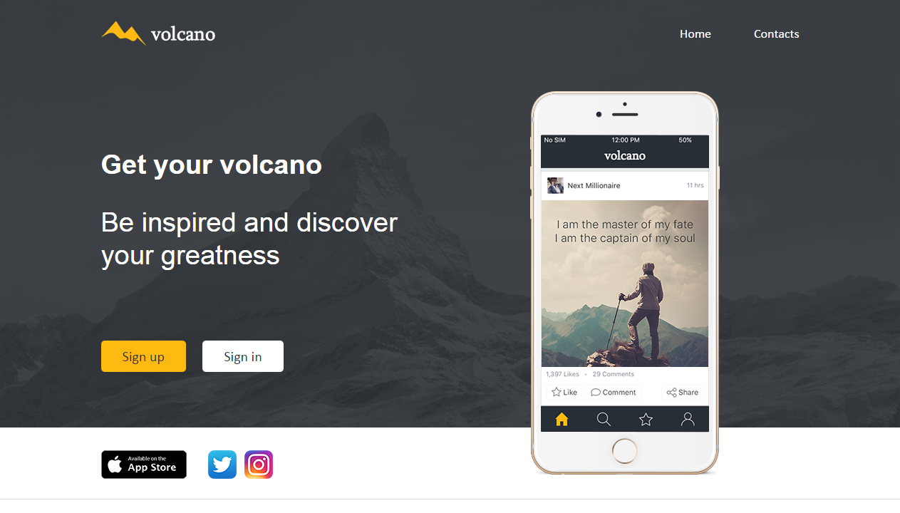 Volcano gallery image