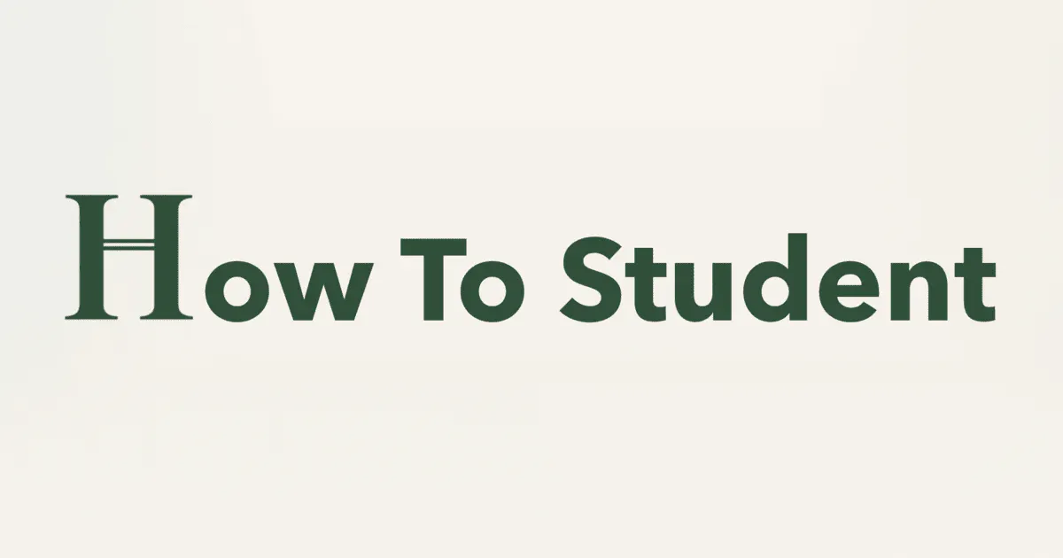 How To Student gallery image