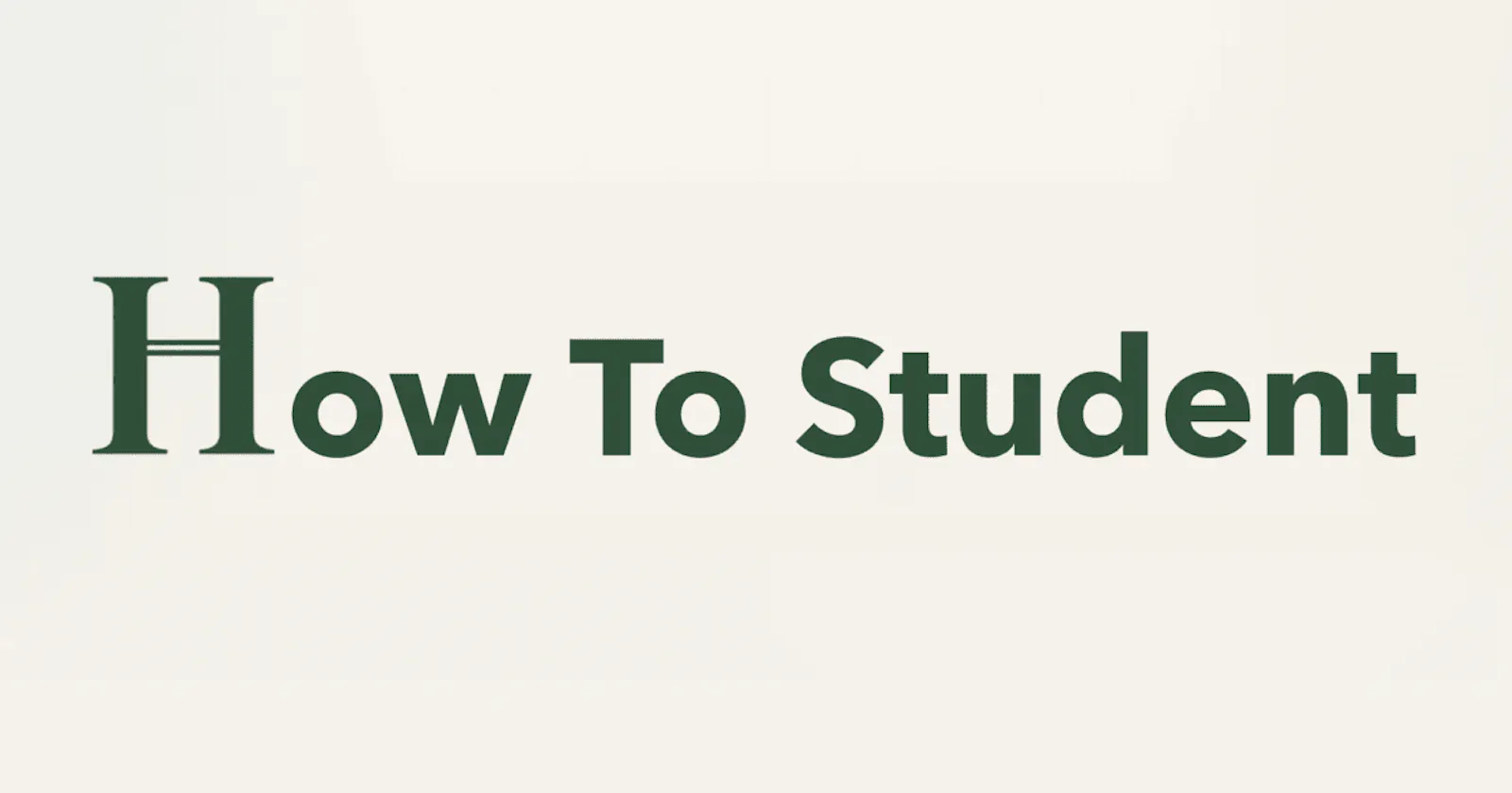 How To Student screenshot 2