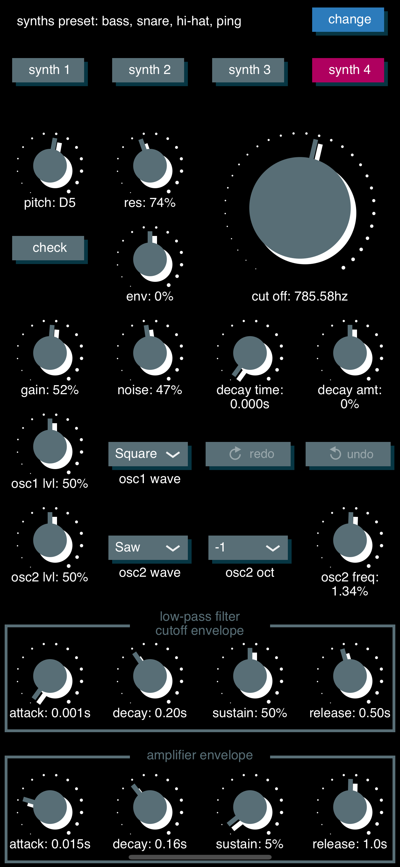 Percussive Synth: The Jamming Machine gallery image