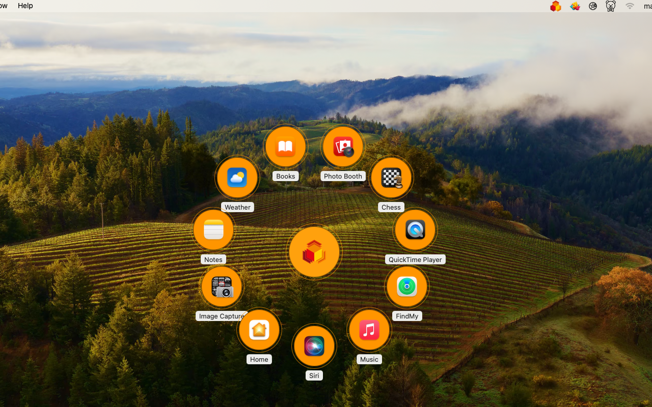 Média Application Switcher et lanceur - Commutation d'application plus intelligente et plus rapide pour macOS, quai supplémentaire privé 1