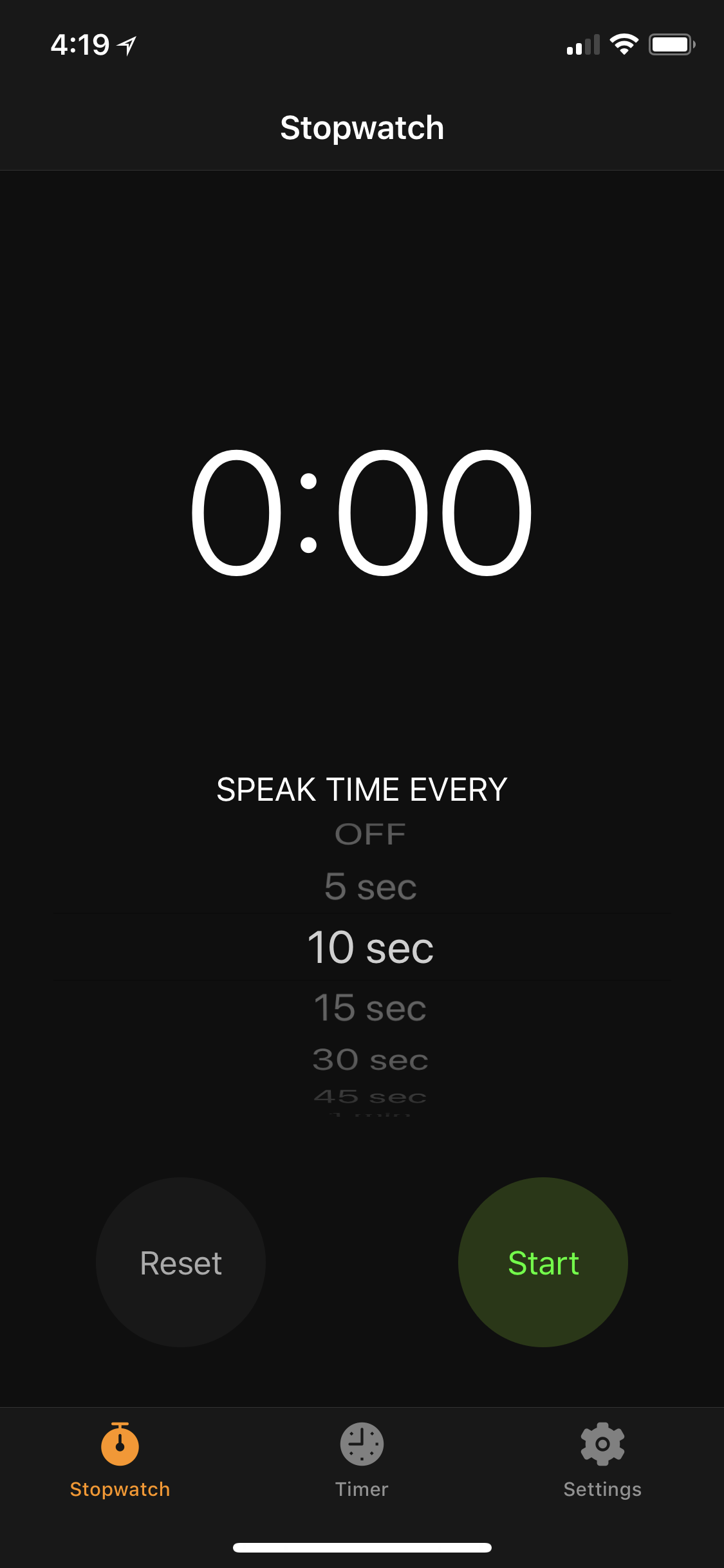 Plank Stopwatch Timer gallery image