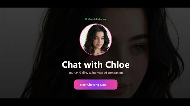 chatwithchloe.me screenshot 1 (video preview)