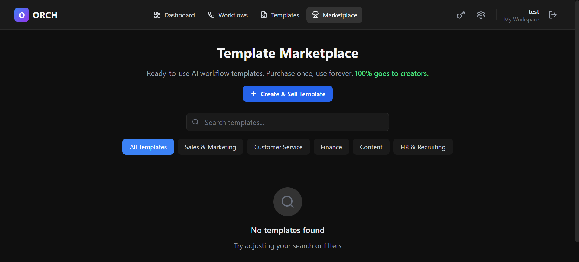 ORCH – Visual AI Workflow Orchestration gallery image