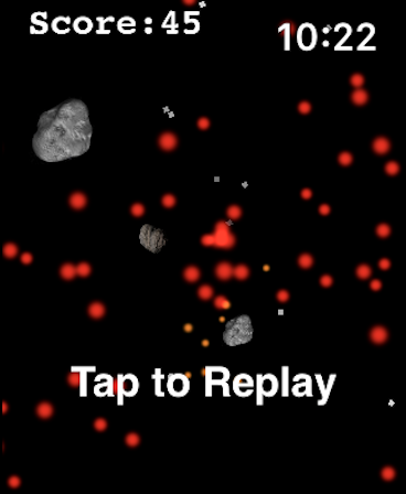 Média Saturne 3d - Jeu d'arcade 3D pour Apple Watch 5