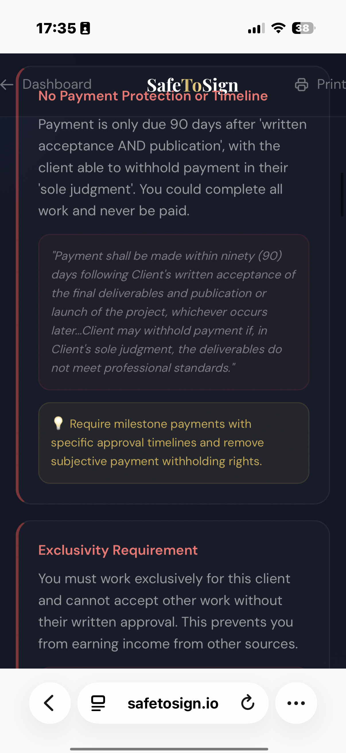 SafeToSign gallery image