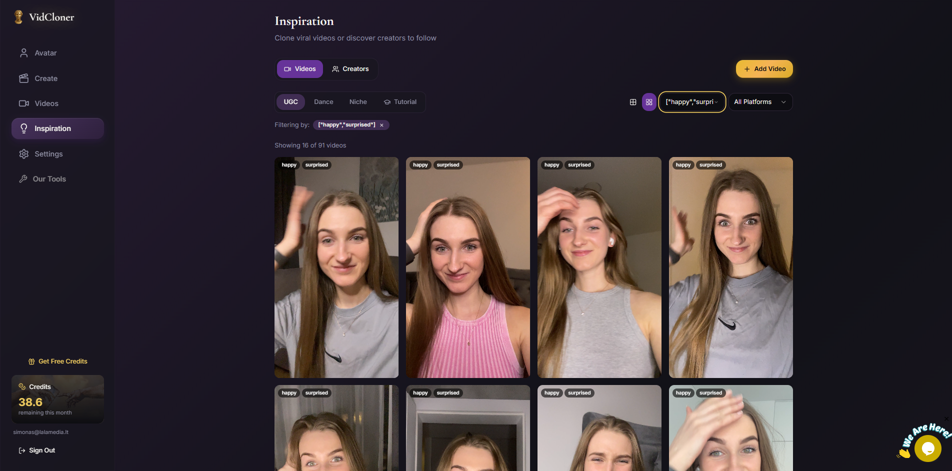VidCloner gallery image