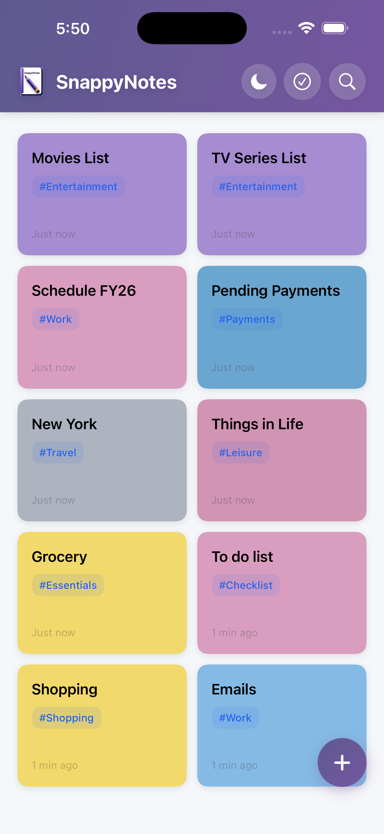 SnappyNotes gallery image