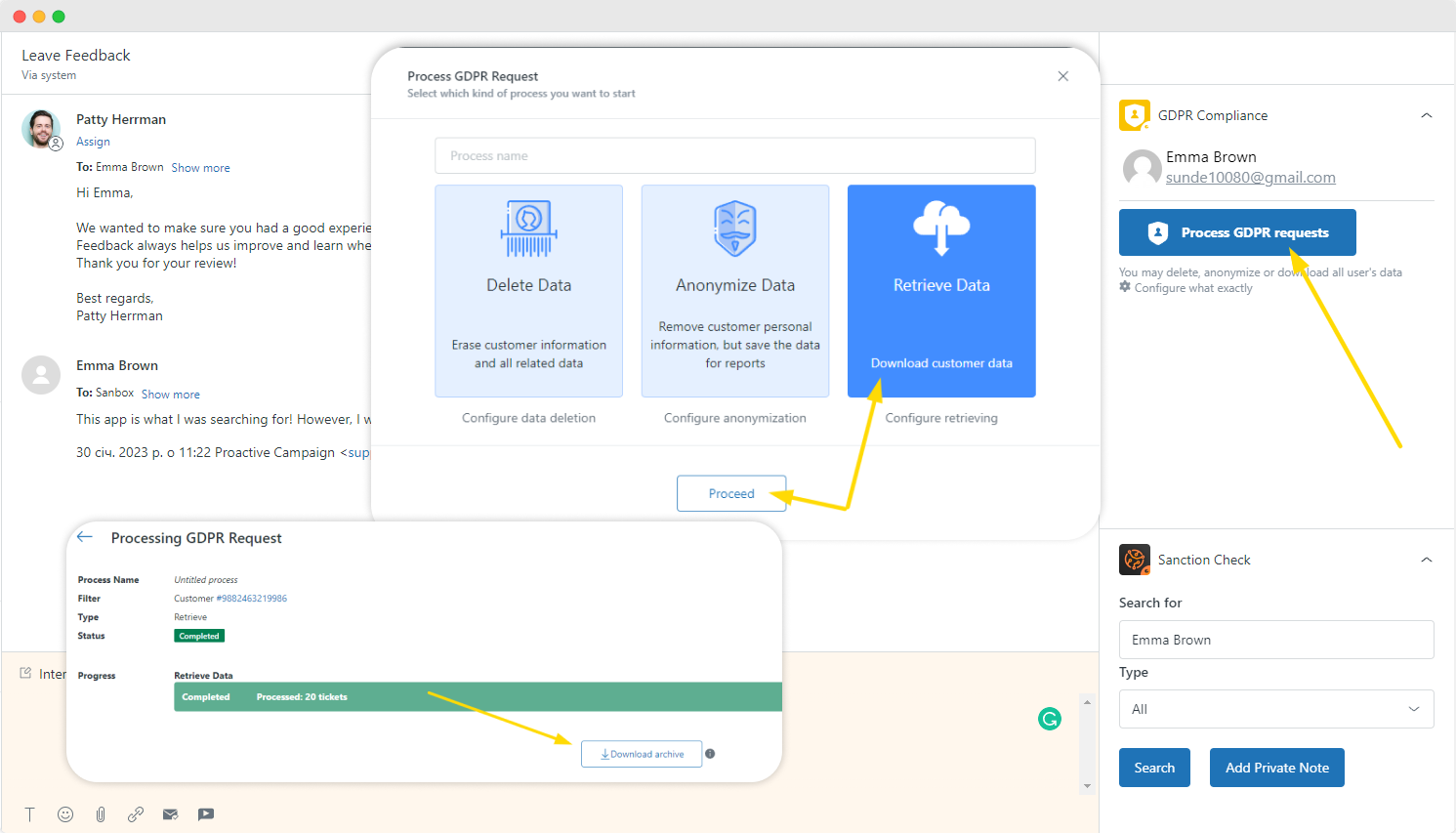 GDPR -naleving voor Zendesk media 5
