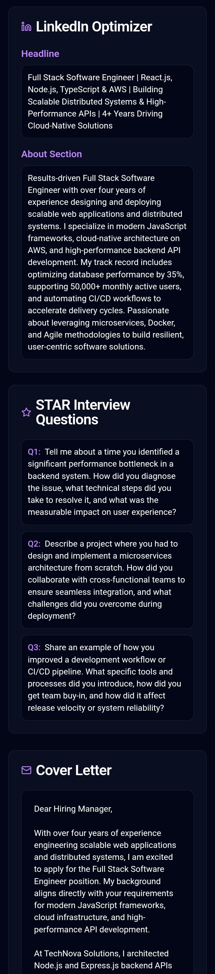 ResuMake gallery image