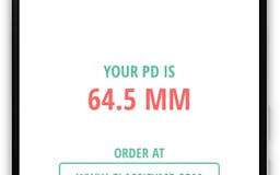 PD Measure | Pupil Distance Meter (App by GlassifyMe) media 1